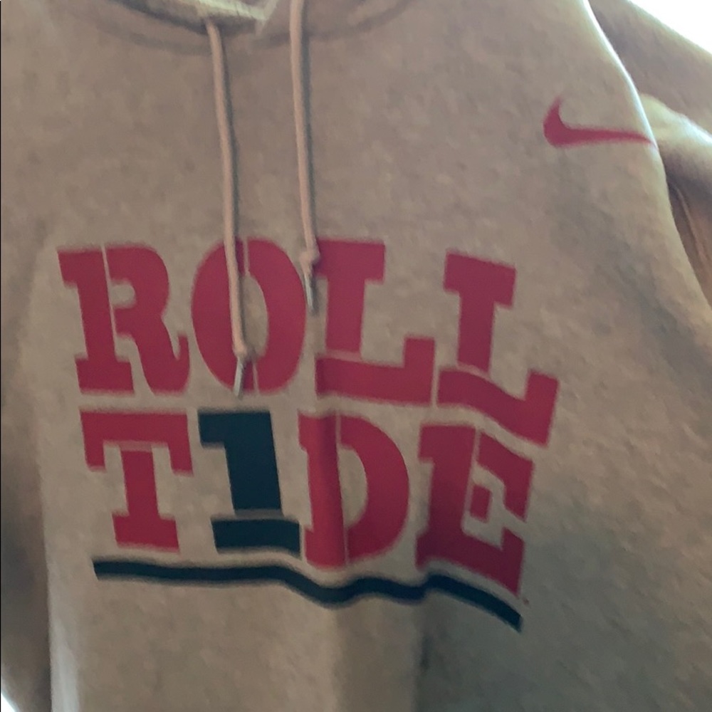 NIKE Alabama hooded sweatshirt w/ front pocket